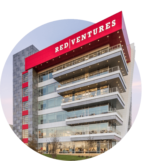 Imagem do prédio da Red Ventures